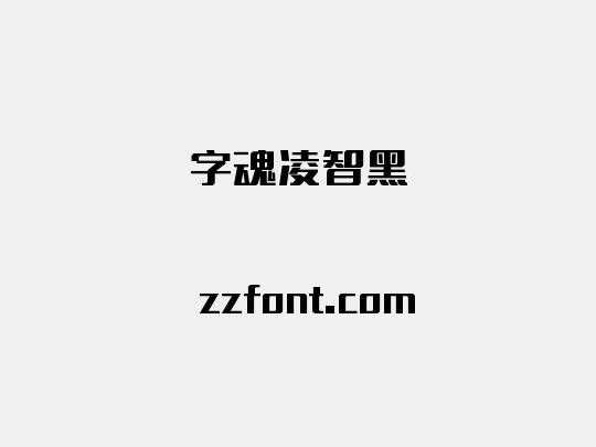 字魂凌智黑