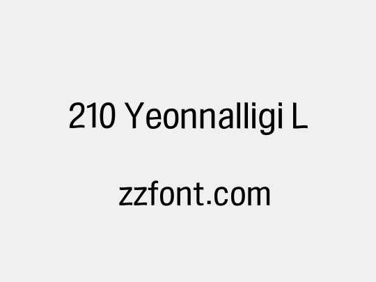 210 Yeonnalligi L