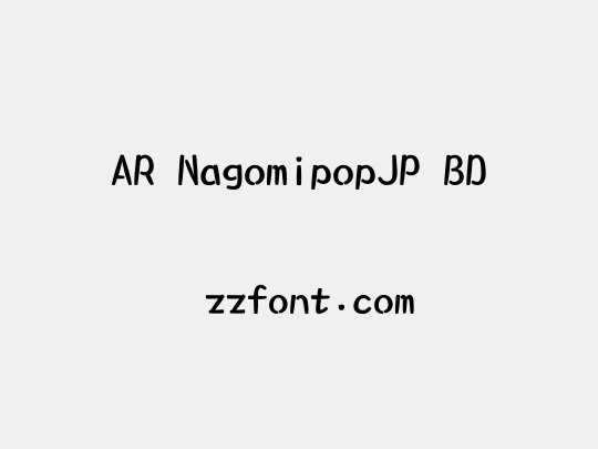 AR NagomipopJP BD