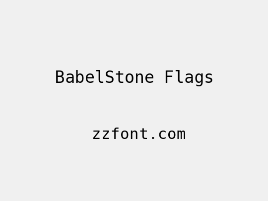 BabelStone Flags