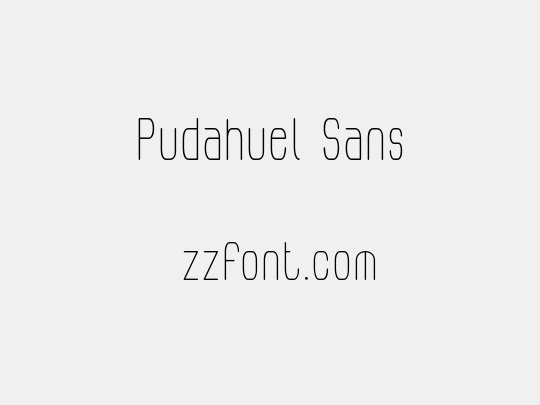 Pudahuel Sans