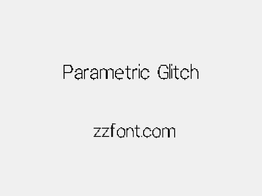 Parametric Glitch