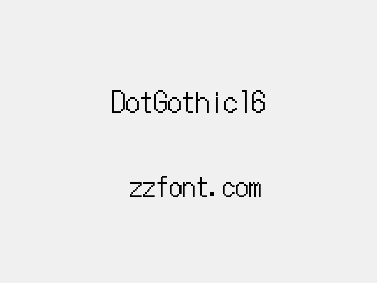 DotGothic16