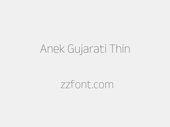 Anek Gujarati Thin