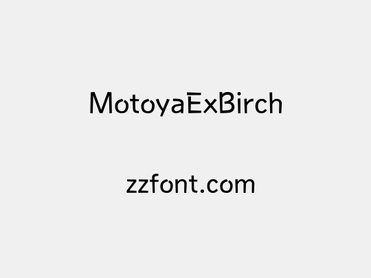 MotoyaExBirch