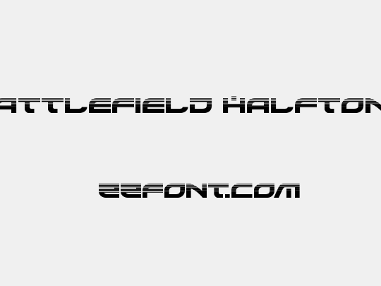 Battlefield Halftone