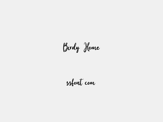 Birdy Home