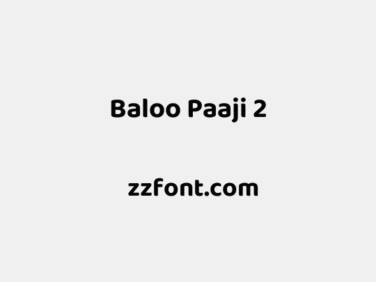 Baloo Paaji 2