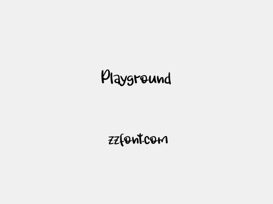 Playground