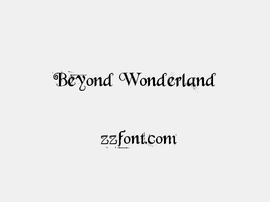 Beyond Wonderland