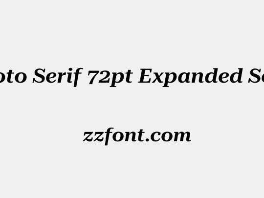 Roboto Serif 72pt Expanded SemiBold