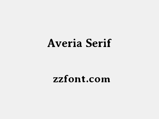 Averia Serif