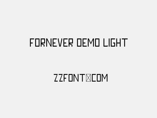 FORNEVER DEMO Light