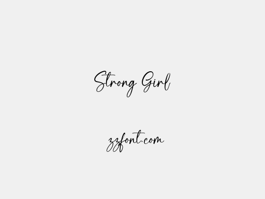 Strong Girl