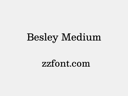 Besley Medium