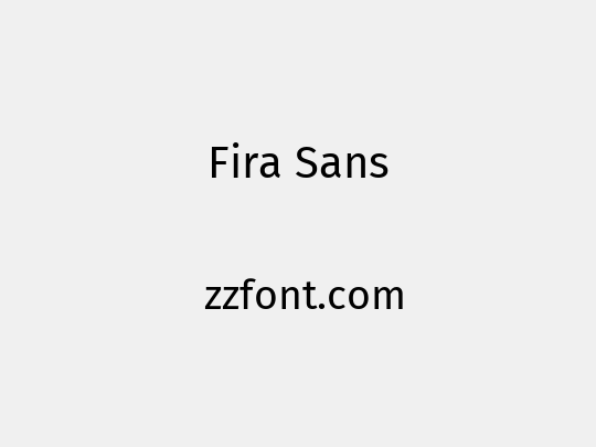 Fira Sans