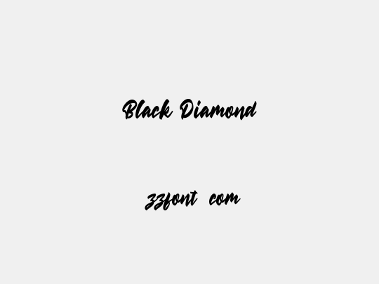 Black Diamond