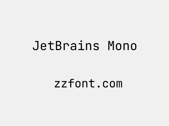 JetBrains Mono