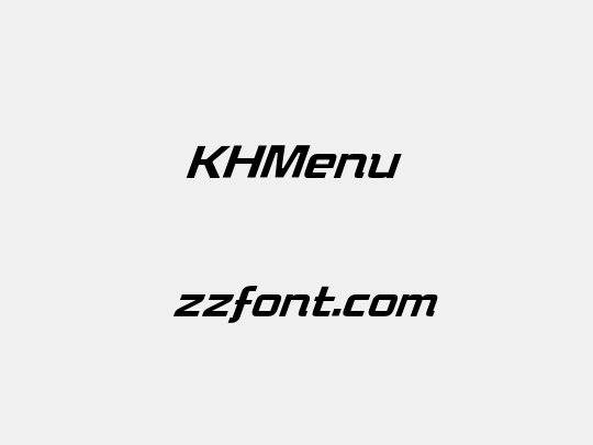 KHMenu