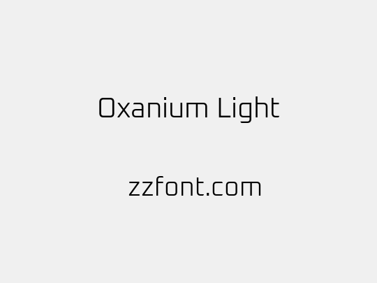 Oxanium Light