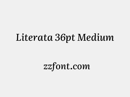 Literata 36pt Medium