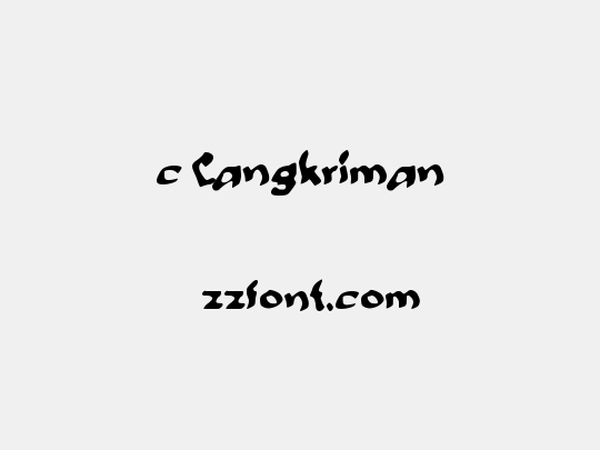 c Cangkriman