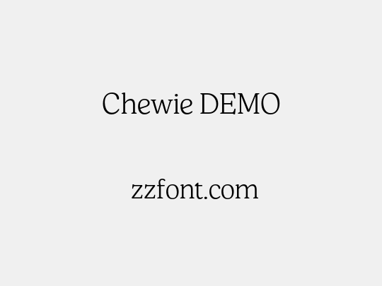 Chewie DEMO