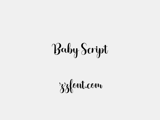 Baby Script