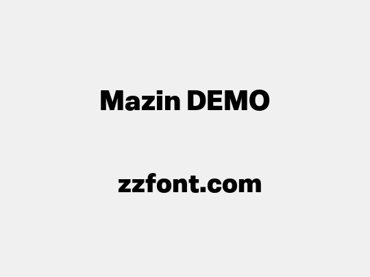 Mazin DEMO