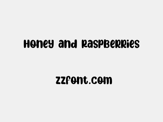 Honey and Raspberries