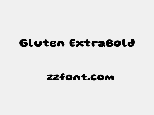 Gluten ExtraBold