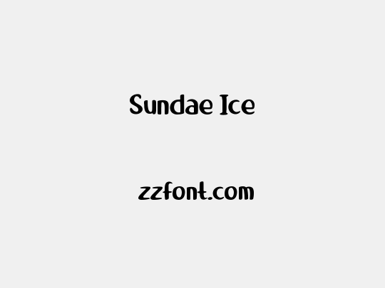 Sundae Ice