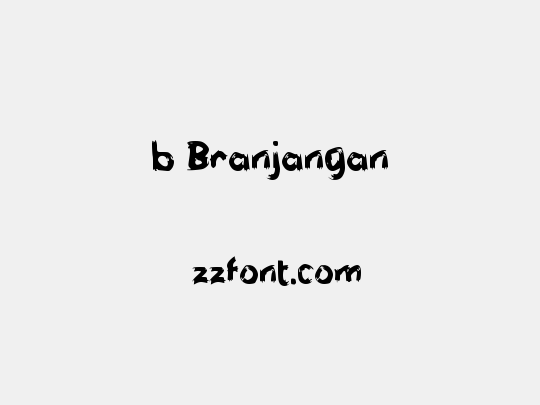 b Branjangan