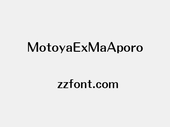 MotoyaExMaAporo