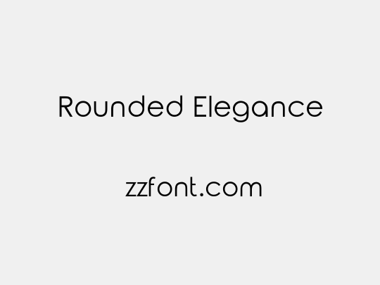 Rounded Elegance