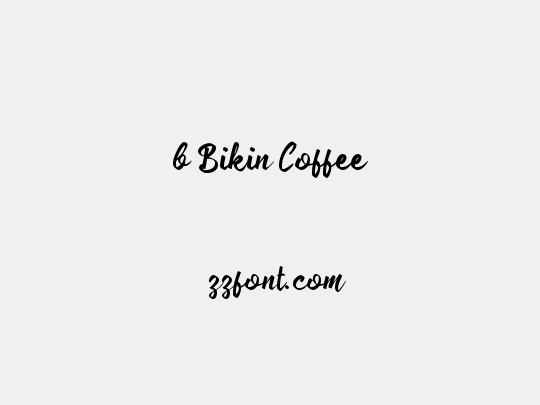 b Bikin Coffee