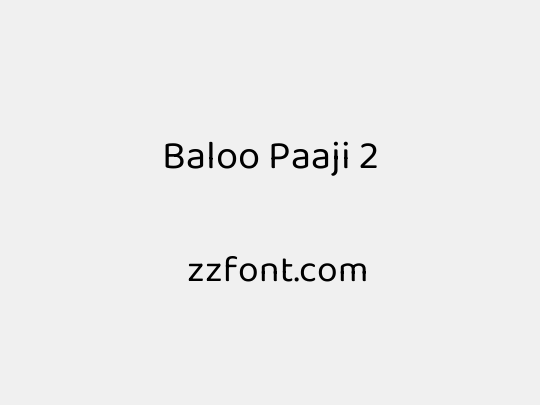 Baloo Paaji 2