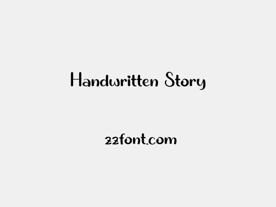 Handwritten Story