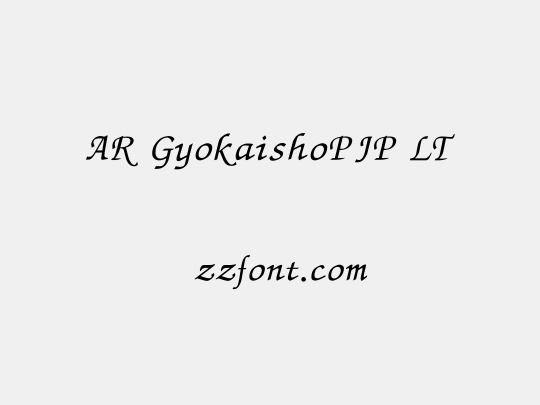 AR GyokaishoPJP LT