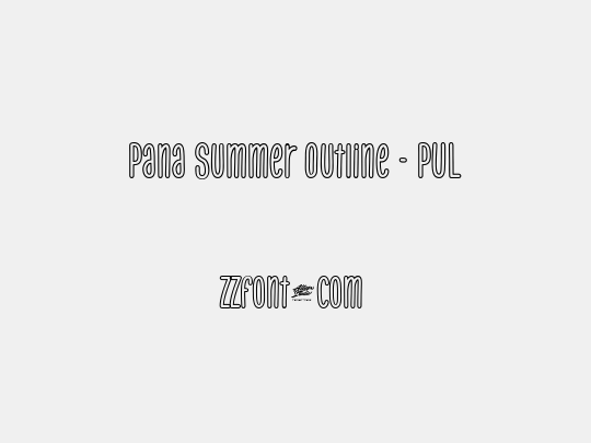 Pana Summer Outline - PUL