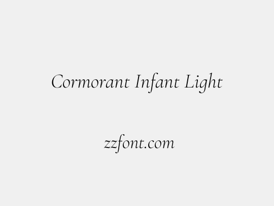 Cormorant Infant Light