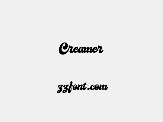 Creamer