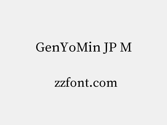 GenYoMin JP M