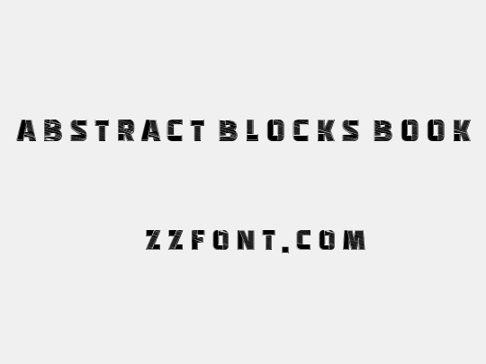 Abstract Blocks Book