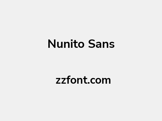 Nunito Sans