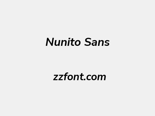 Nunito Sans