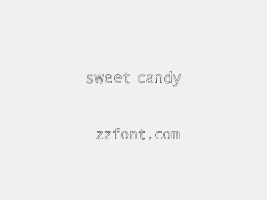 sweet candy