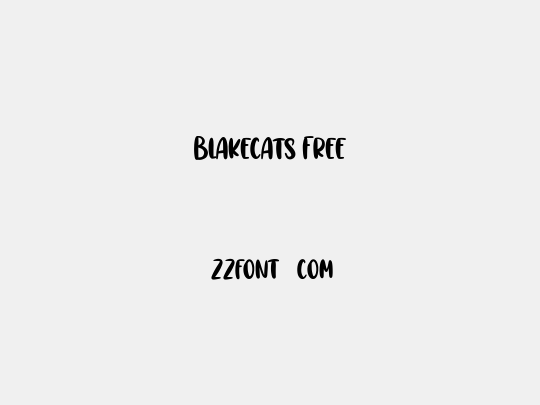 Blakecats Free