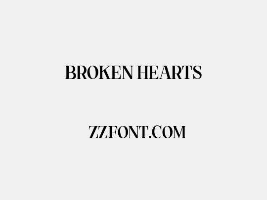 Broken Hearts