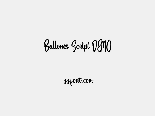 Ballones Script DEMO